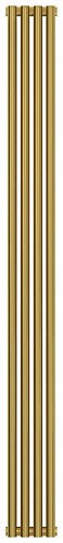 Радиатор Сунержа 03-0332-1804 Эстет-00 отопительный н/ж 1800х180 мм/ 4 секции, золото