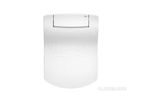 Электронная крышка-сиденье Roca 804007001 Multiclean Premium Square для унитаза с функцией биде, белая снят с производства