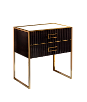 Тумба Armadi Art Monaco 80 см h74 см черная глянец + золото под раковину чашу 867-080-BG Тумба Armadi Art Monaco 80 см h74 см черная глянец + золото под раковину чашу 867-080-BG