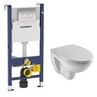 Сет инсталляция+унитаз+клавиша+сидение Geberit  Промо комплект №6