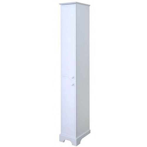 Шкаф - колонна Акватон 1A228603EN01L Элен 32х200 см, левый, белый купить недорого в интернет-магазине Керамос