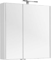Зеркальный шкаф Aquanet 00210013 Августа без подсветки, 90х90 см, белый Зеркальный шкаф Aquanet 00210013 Августа без подсветки, 90х90 см, белый