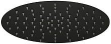 Верхний душ Nobili AD139/121BM 25 см Velvet black черный матовый