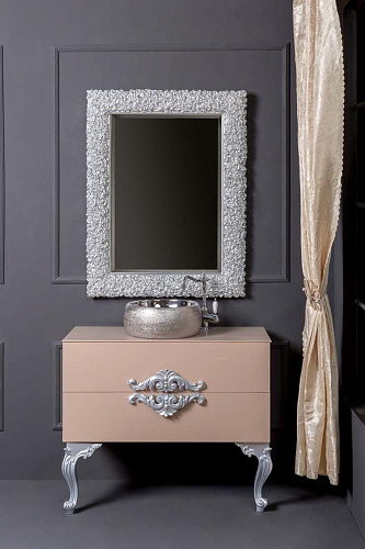 Зеркало Armadi Art Rose серебро 100*140 см 540 купить недорого в интернет-магазине Керамос