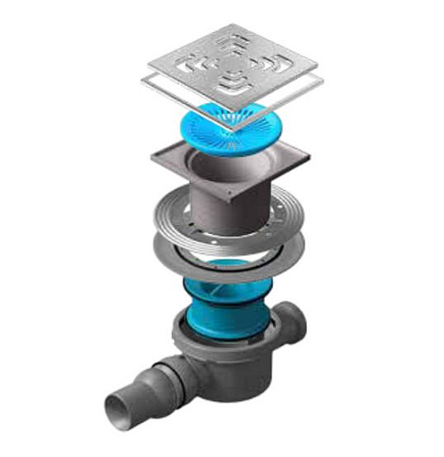 Душевой трап Pestan 13000082 Confluo Standard Square, хром