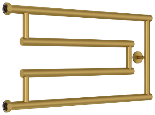 Полотенцесушитель водяной Сунержа 032-4051-3265 High-Tech Model G+, 320х650 мм, матовое золото