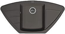 Мойка для кухни Florentina 20.180.D0980.302 Липси 98х51 см, с крылом, антрацит