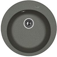 Мойка для кухни Florentina 20.135.B0510.102 Никосия 51х51 см, черная