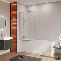 Cezares SLIDER-VF-11-100/150-P-Cr Душевая шторка на ванну Cezares SLIDER-VF-11-100/150-P-Cr Душевая шторка на ванну