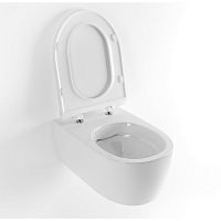 Подвесной унитаз Excellent CEEX.1404.545.WH Doto безободковый, с сиденьем микролифт, 55х37 см, белый