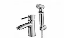Смеситель Lemark LM3216C Atlantiss для раковины с гигиеническим душем, хром