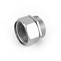 Муфта Сунержа 03-1021-0101 соединительная н/ж G 1" н. г. / G 1" нар. р. (к-т), золото