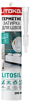 Силиконовый герметик-затирка LITOKOL LITOSIL прозрачный