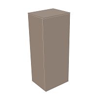 Шкаф-пенал Keuco 31720370001 Edition 400 средний 90х35 см, петли слева, трюфель/трюфель