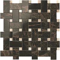 Мозаика Atlas ConcordeRus Supernova Marble/супернова Марбл S.M.Frappuccino Dark Twist Mosaic /S.M. Фраппучино Дарк Мозаика Твист 30.5x30.5 (S.M.FrappuccinoDarkTwistMosaic/S.M.ФраппучиноДаркМозаикаТвист)