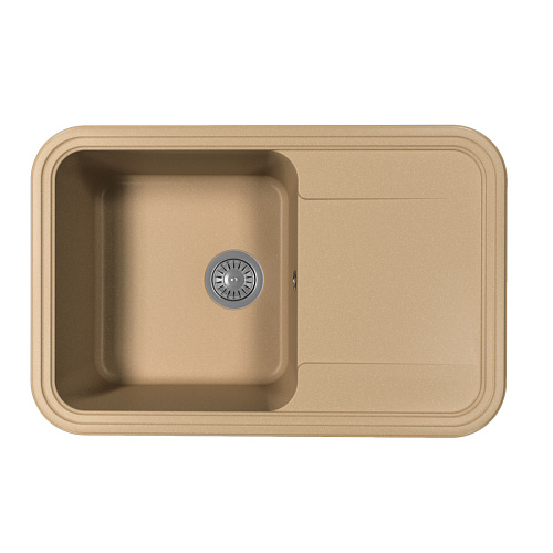 Мойка для кухни Florentina 20.170.D0780.306 Крит 78х51 см, с крылом, капучино снят с производства