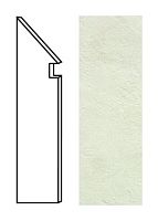 Плинтус (Плитка) AtlasConcorde EVOLVE EvolveWhiteBattiscopaSag.SX