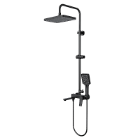 Душевая стойка Osgard BRETTA BLACK 51050 Душевая стойка Osgard BRETTA BLACK 51050