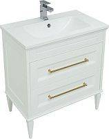Тумба с раковиной Aquanet 00281189 Бостон, 78х47 см, белая