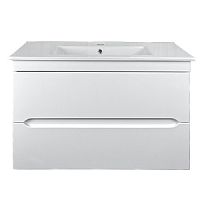 Тумба Loranto CS00071938 Арфа с раковиной 55х72 см, белый