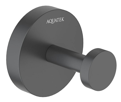 Крючок Aquatek AQ4601MB Бетта, черный матовый купить недорого в интернет-магазине Керамос