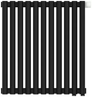 Радиатор Сунержа 31-0322-5011 Эстет-00 отопительный н/ж EU50 500х495 мм/ 11 секций, матовый черный