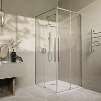 Душевой уголок Vincea Slim-N VSS-4SN9010CLBN