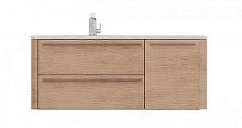 Тумба под раковину AM.PM Awe M15FHL1253SF левосторонняя, северный дуб текстурированный, 125х48х50