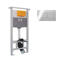 Инсталляция для унитаза, с клавишей OLI  879236mSL00 (exp)