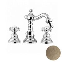 Смеситель Gattoni 1225012V0br Vivaldi для биде, с донным клапаном, на 3 отверстия, бронза