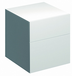 Шкафчик Geberit 500.504.01.1 Xeno2 боковой низкий 450х510х462 мм, белый глянец
