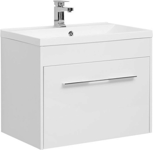 Тумба с раковиной Aquanet 00287693 Августа, 75х48 см, белая снят с производства