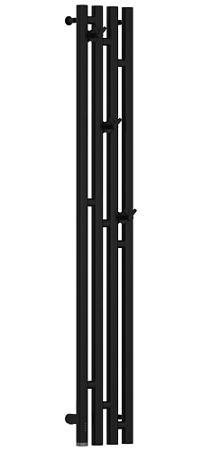 Полотенцесушитель электрический Сунержа 31-5846-1216 Кантата 3.0 РЭБ, 1200х159 левый, матовый черный