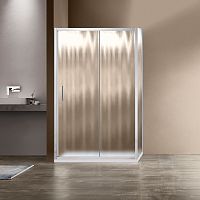 Душевой уголок Vincea VSR-1G9012CH Garda, 120х90 см, профиль хром/стекло шиншилла