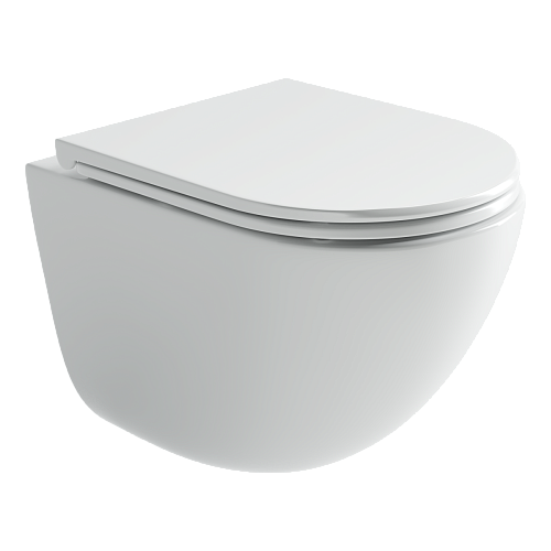Унитаз подвесной с сиденьем Ceramica Nova VOGUE CN4008T Унитаз подвесной с сиденьем Ceramica Nova VOGUE CN4008T