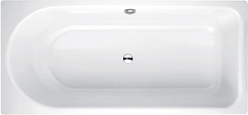 Ванна Bette 8854-000 PLUS, AR Ocean с шумоизоляцией, перелив сзади, с покрытием Glaze Plus и покрытием анти-слип, белая (для удлиненного слива-перелива), 170х75 снят с производства