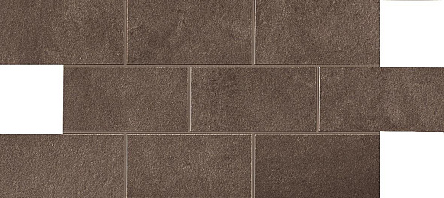 Неглазурованный керамогранит AtlasConcorde DWELL DwellBrownLeatherBrickLappato купить недорого в интернет-магазине Керамос