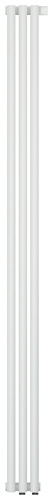 Радиатор Сунержа 30-0321-1803 Эстет-0 отопительный н/ж EU50 правый 1800х135 мм/ 3 секции, матовый белый