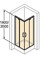 Раздвижная дверь Huppe Aura 401310 092 321
