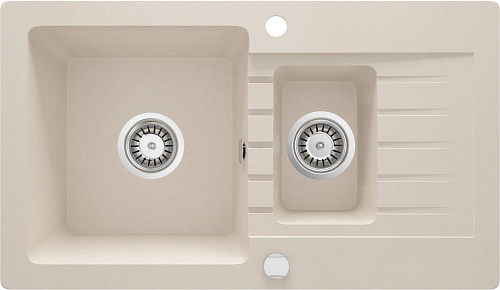 Мойка Deante ZQZ_5513 Zorba кухонная гранитная 76х44 см, бежевый