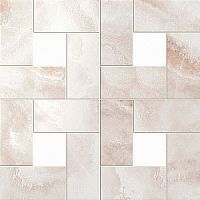 Мозаика Atlas ConcordeRus Supernova Onyx Pure White Mosaic Lap / Пьюр Вайт Мозаика Лаппато 45x45 (S.O.PureWhiteMosaicLap/С.О.ПьюрВайтМозаикаЛаппато)