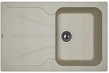 Мойка для кухни Florentina 20.255.B0780.305 Гаттинара 78х51 см, с крылом, серая