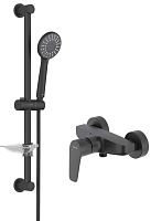 Комплект Aquatek AQ1132MB Бетта для ванной Set 2 в 1 (AQ1160MB + AQ2013MB), черный матовый