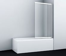 Шторка для ванны WasserKRAFT 41S02-100 RM Main 41S раздвижная, матовое стекло Шторка для ванны WasserKRAFT 41S02-100 RM Main 41S раздвижная, матовое стекло