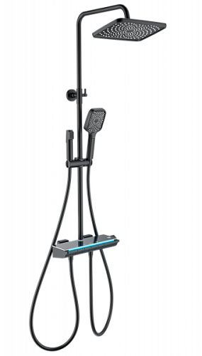 Душевая система с термостатом Wonzon & Woghand WW-B4174-MB Душевая система с термостатом Wonzon & Woghand WW-B4174-MB