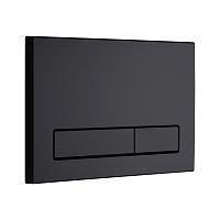 Смывная клавиша KKPol 350/PPC/100-00-00 M16 для инсталляции, черный матовый