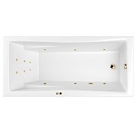 Ванна гидромассажная Whitecross PALACE 0104.180080.100.LINE.GL