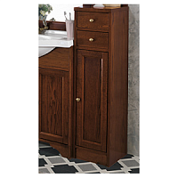 Тумба правая Eban FKMGD---DN new*3 Giada NEW (DX) без ручек 26x31xh107 см, цвет noce