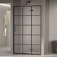 Душевая дверь RGW 41080710-84R Passage PA-07B R, профиль черный