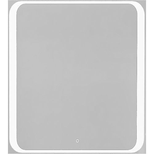 Зеркало Jorno Mоl.02.77/W Modul 80х80 см, с подсветкой и сенсорным выключателем купить недорого в интернет-магазине Керамос